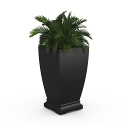 Mayne Acadia Planter, 28"H, Black