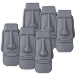 The Pencil Grip Silicone Chewable Pencil Toppers, Giant, Pack Of 6 Toppers