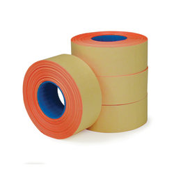 Office Depot® Brand 1-Line Price-Marking Labels, Red, 1,200 Labels Per Roll, Pack Of 4 Rolls
