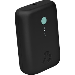 Nimble Eco-Friendly Champ Lite 5200 mAh 15W USB-C Charger, Black
