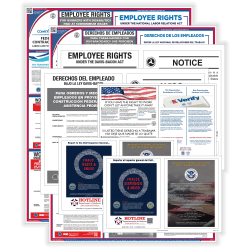 ComplyRight™ Federal Contractor, Construction, Labor Law 1-Year Poster Service, Bilingual