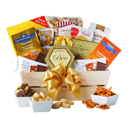 Napa Sonoma, Golden Sweet and Savory Delight Gift Crate, 11 items