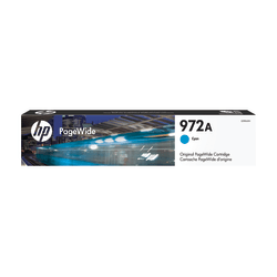 HP 972A Cyan Ink Cartridge, L0R86AN