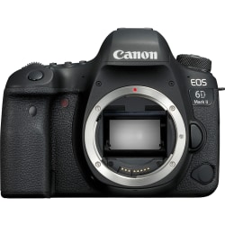 Canon EOS 6D Mark II 26.2 Megapixel Digital SLR Camera Body Only - Autofocus - 3" Touchscreen LCD - Digital (IS) - 6240 x 4160 Image - 1920 x 1080 Video - HD Movie Mode - Wireless LAN