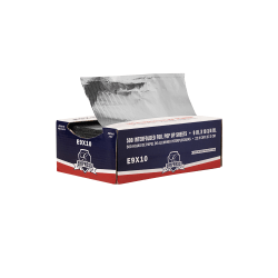 Empress Foil Pop-Up Sheets, 9" x 10-3/4", White, Case Of 3,000 Sheets