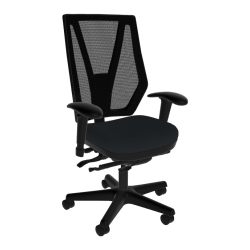Sitmatic GoodFit Ergonomic Mesh High-Back Chair, Black