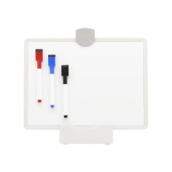 Eaton Tripp Lite Series - Dry erase surface - desktop, monitor-mounted - 8.5 in x 11.5 in - magnetic - white - white frame