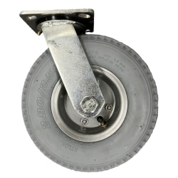 CSL Pneumatic Caster, Swivel, 8", Gray