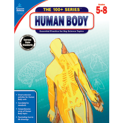 Carson-Dellosa Human Body Workbook, Grades 5-8