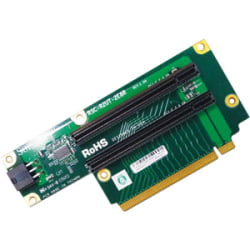 Supermicro RSC-R2UT-2E8R 2-port Riser Card - 2 x PCI Express x8 - PCI Express x16 - 2U Chasis