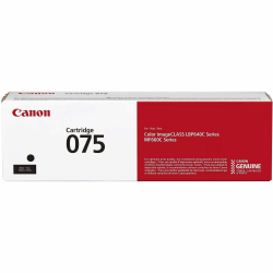 Canon 075 Original Laser Toner Cartridge - Black Pack - 1300 Pages
