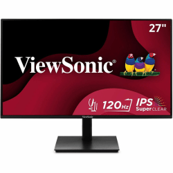 Viewsonic VA2748-MHJ 27 Inch IPS 1080p Monitor with 120Hz, Advanced Ergonomics, Eye Care, HDMI, and VGA Inputs for Home and Office - 27" Viewable - In-plane Switching (IPS) Technology - LED Backlight - 1920 x 1080 - 16.7 Million Colors - 300 Nit