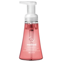 Method® Foam Hand Wash Soap, Pink Grapefruit Scent, 10 Oz Bottle