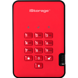 iStorage diskAshur2 HDD 3 TB Secure Portable Password Protected Hard Drive