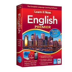 Learn it Now™ English Premier, For PC/Mac®, Disc