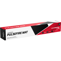 HyperX Pulsefire Mat Gaming Mouse Pad, 17.72" x 15.75", Black/Red, 4Z7X4AA