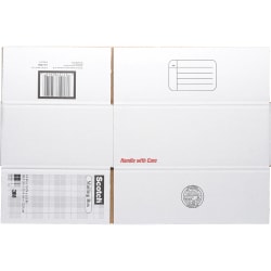 Scotch® Mailing Box, 14" x 10" x 5 1/2", White