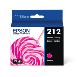 Epson® 212 Claria® Magenta Ink Cartridge, T212320-S