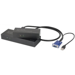 Belkin OmniView USB KVM Extender - 1 Computer(s) - 2 - 1 x HD-15 Monitor, 1 x Type A Keyboard/Mouse