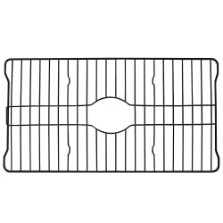 Better Houseware Extra-Large Coated-Steel Sink Protector, 1"H x 12-3/4"W x 24-1/8"D, Black