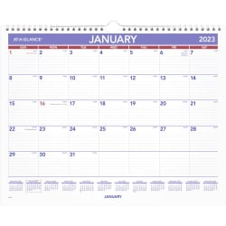 AT-A-GLANCE Monthly 2023 RY Wall Calendar, Medium, 15" x 12"