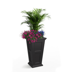 Mayne Fairfield Planter, 28-5/16"H, Black