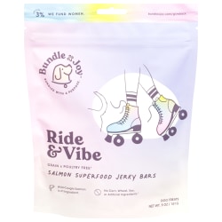 Bundle X Joy Dog Treat Jerky Bars, Salmon, 5 Oz, Total Qty 6