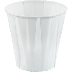 Solo Cup Pleated Water Cups, 3 1/2 Oz., Pack Of 100