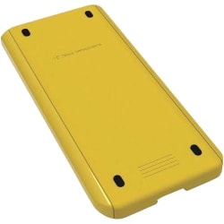 Texas Instruments Color Slide Case - Supports Calculator - Yellow