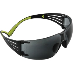 3M SecureFit Protective Eyewear - Ultraviolet Protection - Gray Lens - 1 Each