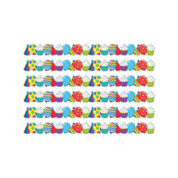 Eureka Extra Wide Deco Trim Packs, 37’ x 3-1/4", Celebrate, Set Of 6 Packs