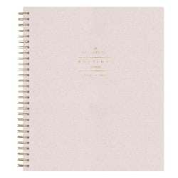 Boutique Planner DDB Blush Linen XL 8x10 AY26-27