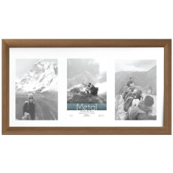 Timeless Frames® Metal Frame, 10" x 20", Matted For 4" x 6", Bronze