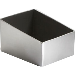 American Metalcraft Stainless Steel Sugar Caddies, 3-1/8" x 2-1/2", Silver, Set of 48 Caddies