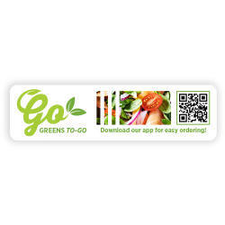 Custom Full-Color Printed Labels And Stickers, Rectangle, 15/16" x 3-1/2", Box Of 125 Labels