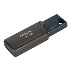 PNY PRO Elite V2 USB 3.2 Gen 2 Flash Drive, 512GB, Black