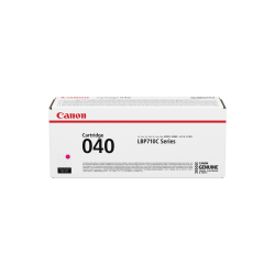 Canon CRG-040MAG Original Standard Yield Laser Toner Cartridge - Magenta Pack - 5400 Pages