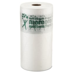 Interplast Group Produce Bags, 10" x 15", Clear, 1,400 Bags Per Roll, Case Of 4 Rolls