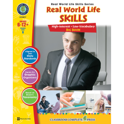 Classroom Complete Press Read World Life Skills Big Book, Grade 6 to 12
