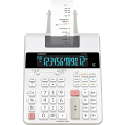 Casio® HR-300RC Desktop 2-Color Printing Calculator