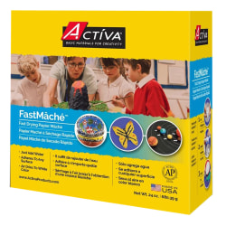 Activa Products FastMache Fast Drying Papier Mache Modeling Compound, 24 Oz, White