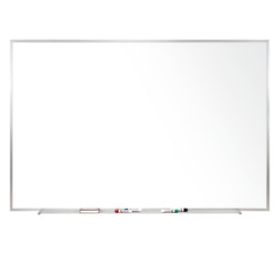 Ghent Magnetic Dry-Erase Whiteboard, 36 1/2" x 48 1/2", Aluminum Frame With Silver Finish