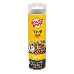 Scotch-Brite 50% Stickier Large Surface Lint Roller Refill, 8 in x 31.4 ft