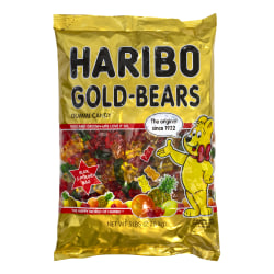 Haribo Gummies Gold Bears 5 Lb Bag Office Depot