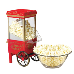 Photo 1 of (DOES NOT INCLUDE CLEAR BOWL) 
Nostalgia Electrics™ Coca-Cola® Series Hot Air Popcorn Maker, Red