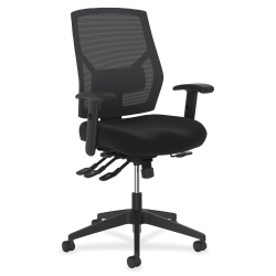 Photo 1 of * MISSING PARTS* HON® Crio Fabric Mid-Back Task Chair, Asynchronous, Black