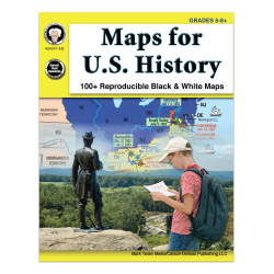 Mark Twain Media Maps For U.S. History Grades 5 8 - Office Depot
