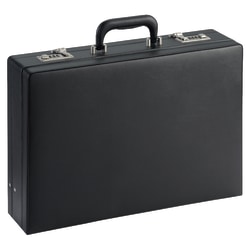 Photo 1 of Lorell® Expandable Attache Case, 12 1/2"H x 17 1/2"W x 4"D, Black