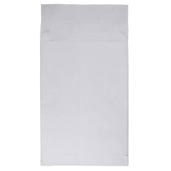 JAM Paper® Tyvek® Open-End 13"H x 10"W x 2"D Envelopes, Peal & Seal Closure, White, Pack Of 100 Envelopes