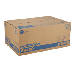enMotion® 10" Paper Towel Rolls, 1-Ply, 10" x 800', White, 800 ft per Roll, 6 Rolls per Case